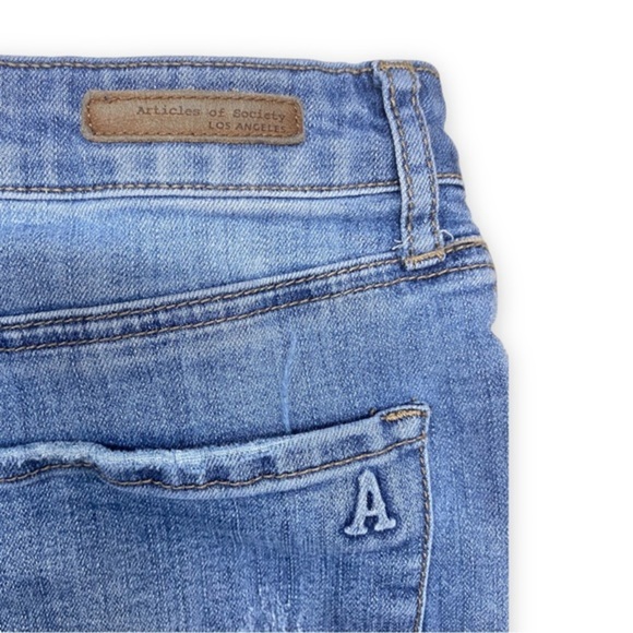 Articles of Society Distressed Shorts Size 28 - Picture 3 of 4